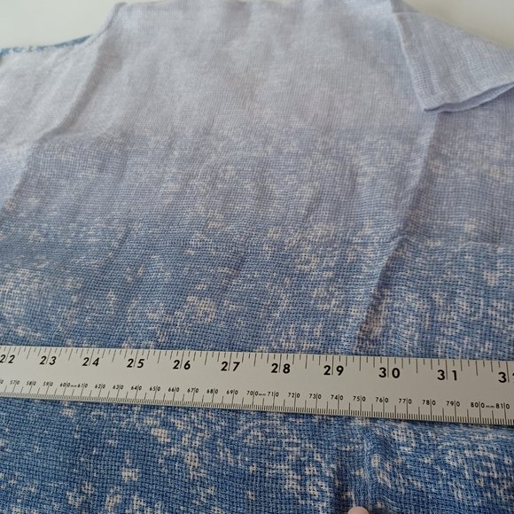 J Jill Pure Jill Ombre Linen Airy-Weave Poncho Size M/L NEW - Picture 10 of 14